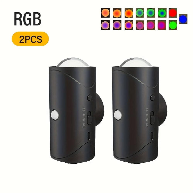 LED Wall Sconce Motion Sensor Night Light (2pcs)-3