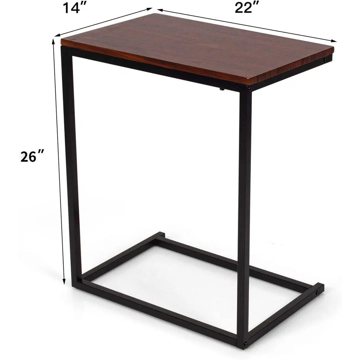 The Table That Fits Your Life — C-Shaped Sofa Side Table