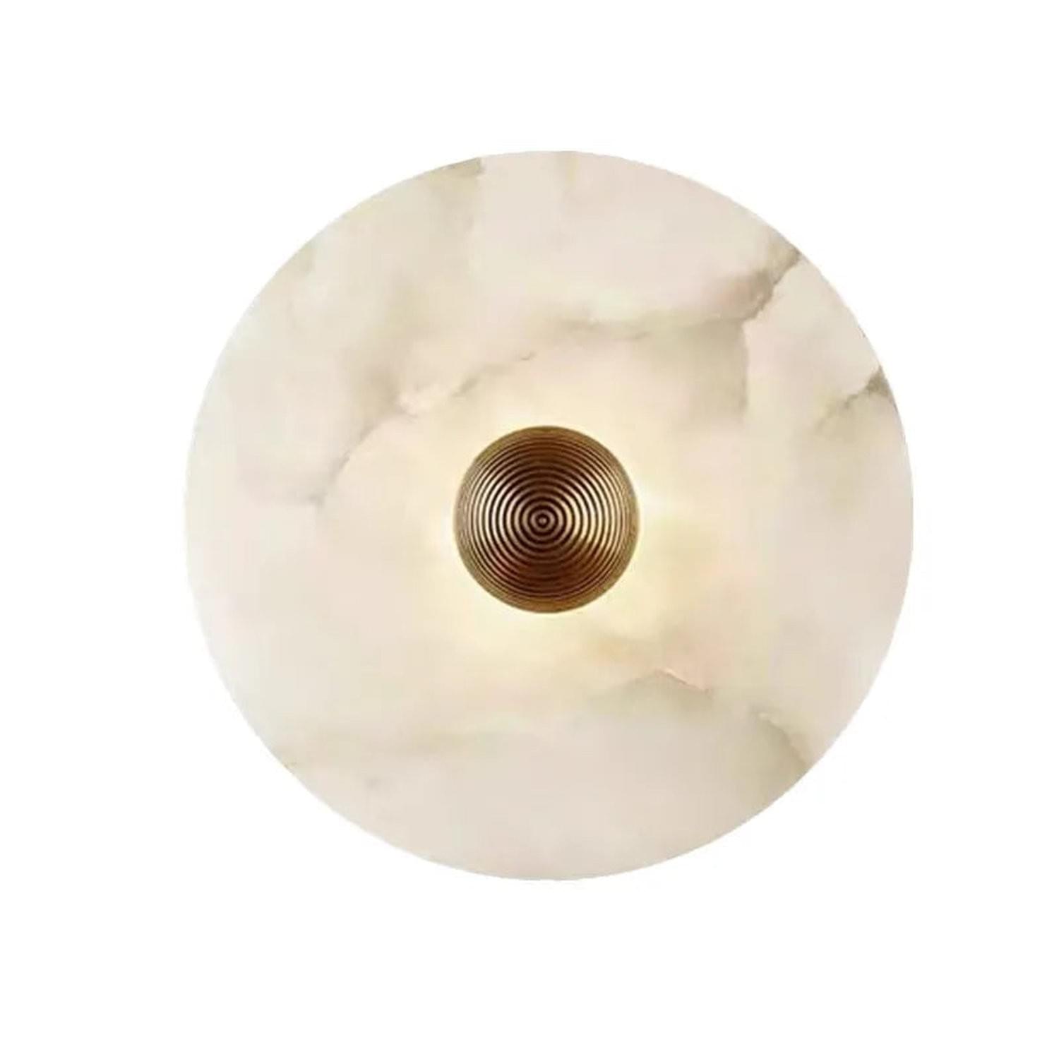 Marble Wall Sconce — Luxury Stone Wall Lamp for Living Room, Bedroom & Bathroom