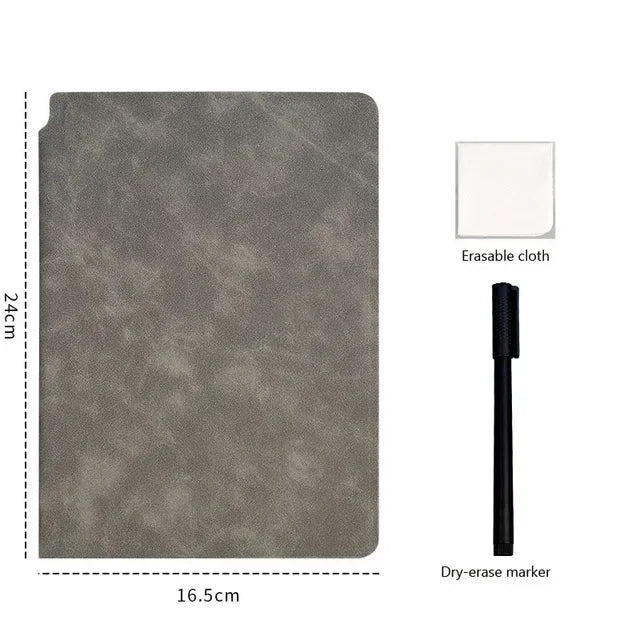 Reusable Whiteboard Set — A5 with Pen & Eraser