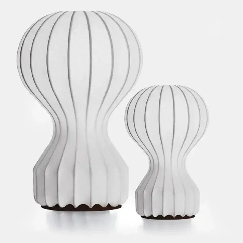 Wabi-Sabi Paper Floor Lamp — Japanese Art Deco Dimmable