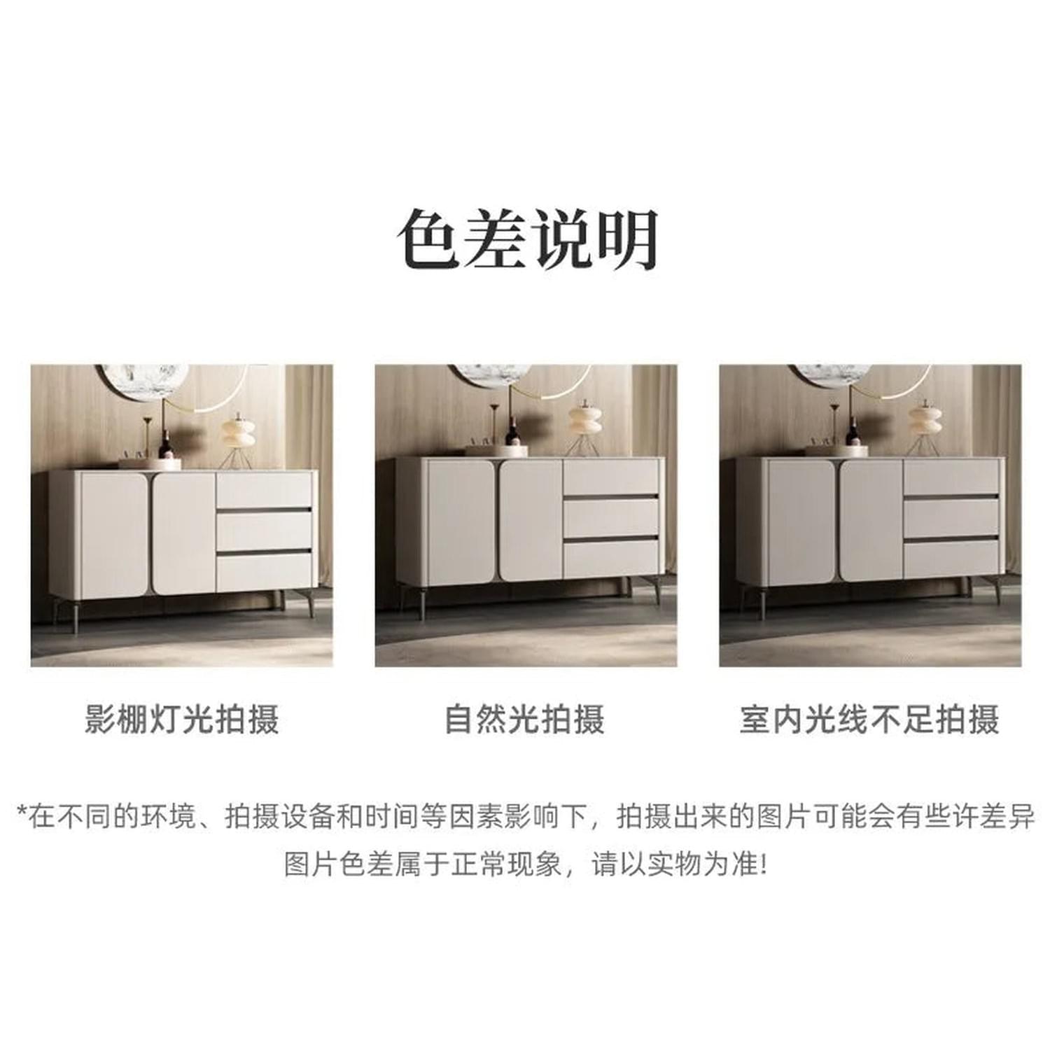 Premium Minimalist Display Cabinet — Light Luxury Living Room Storage