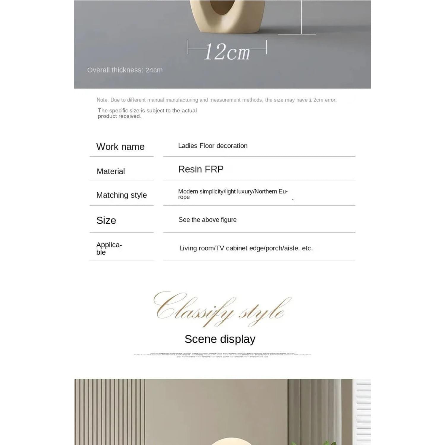 Light That Lives in the Room — Nordic Glow Resin Figurine with Ambient Light
