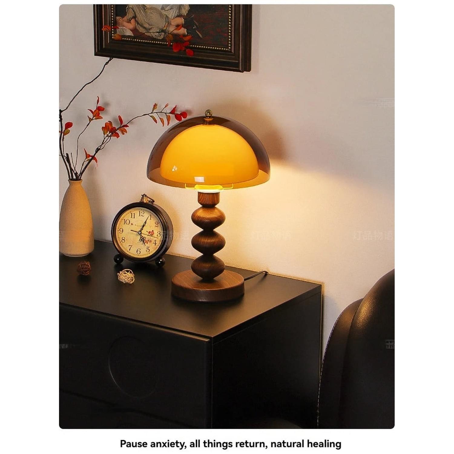 Golden Hour, Every Hour — Medieval Sunset Fishing LED Atmosphere Lamp