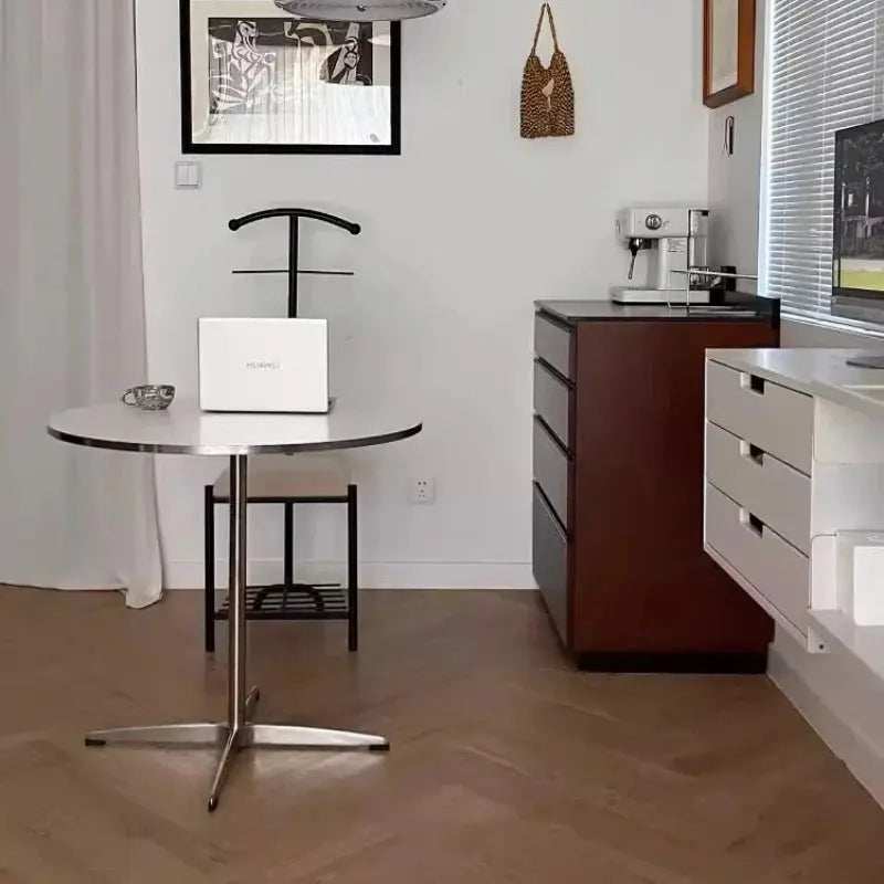 The Table That Brings Everyone In — Round Minimalist Dining Table Jonine’s Corner