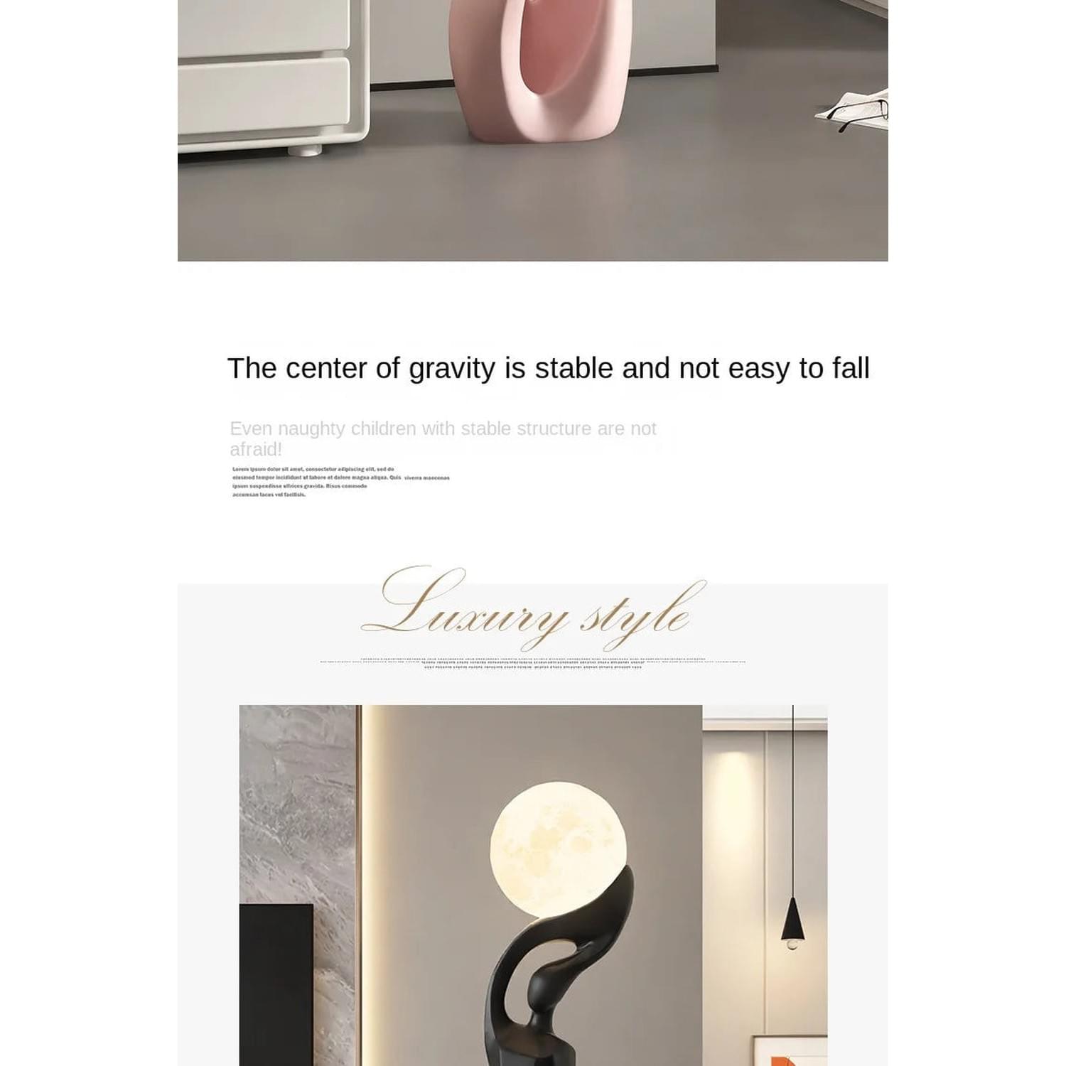 Light That Lives in the Room — Nordic Glow Resin Figurine with Ambient Light