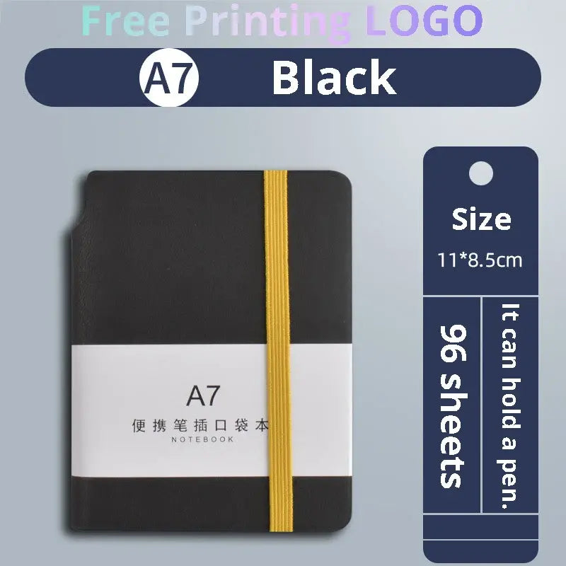 Pocket-Sized & Personal — Customisable A6/A7 Mini Notebook & Planner