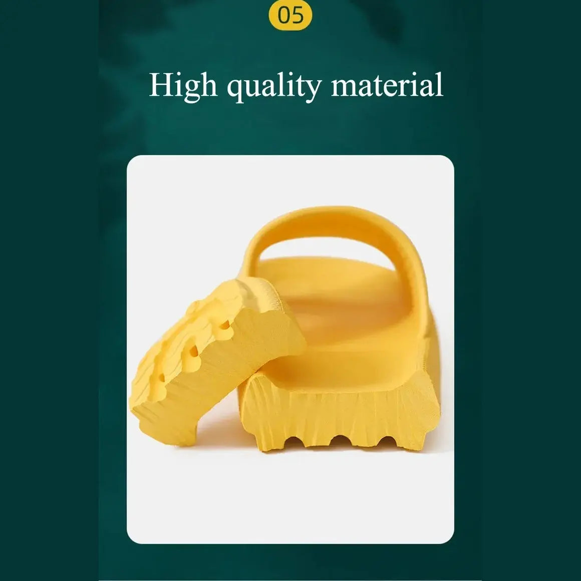 Cloud Comfort EVA Bathroom Slippers — 4cm Thick Sole, Indoor Home Sandals