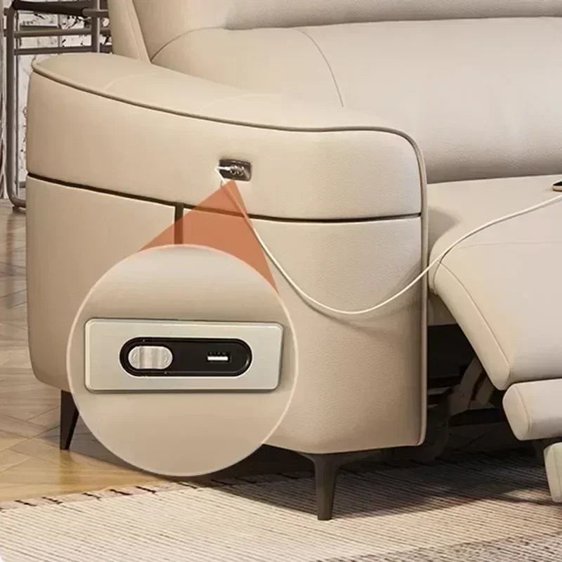 The Statement Piece — Modern Nordic Loveseat Recliner & Daybed
