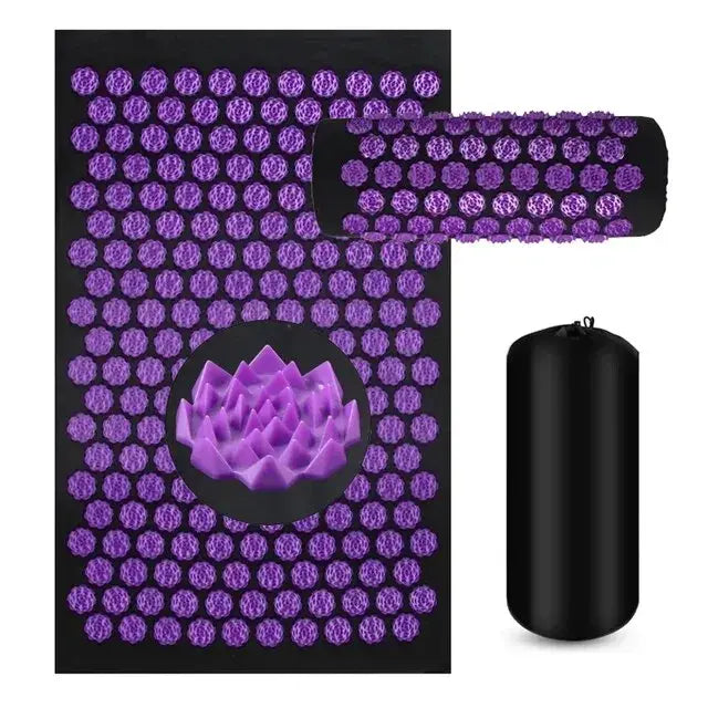 The Pressure Point Set — Spike Acupressure Mat & Pillow for Back Pain, Muscle Relief & Better Sleep