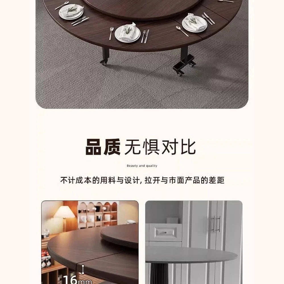 Gather & Dine — Minimalist Round Dining Table with Metal Legs, 100cm & 120cm Jonine’s Corner