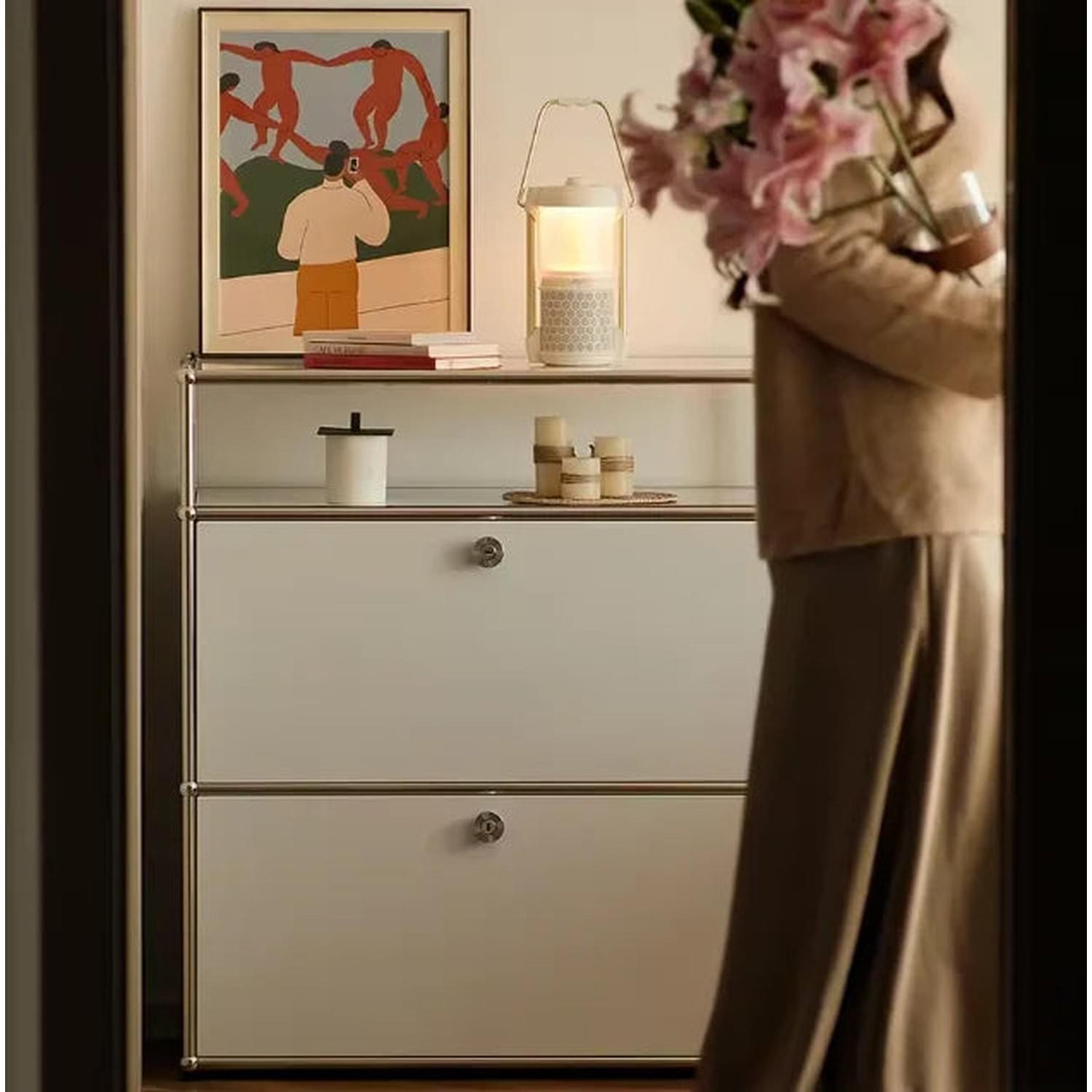 Dual Cabinet Storage Organizer — Modern Chest of Drawers for Bedroom & Living Room