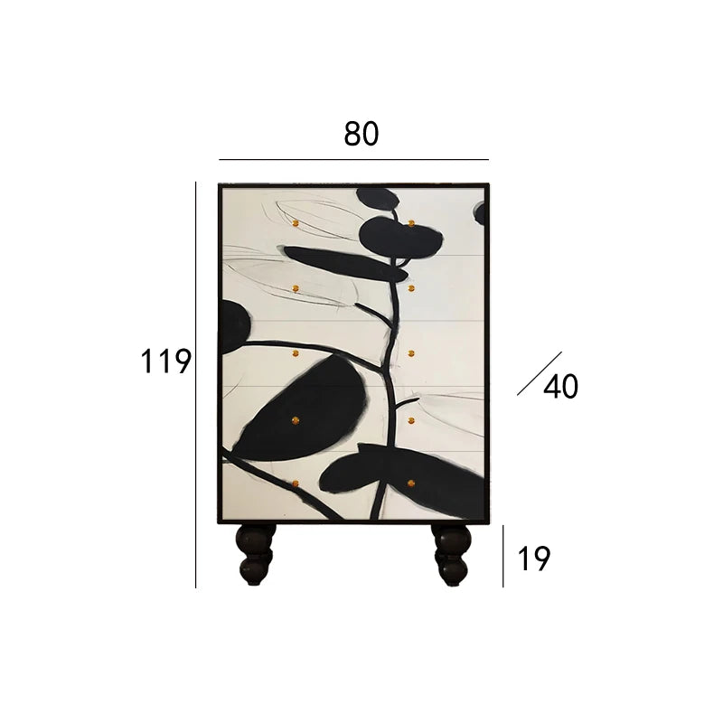 Minimalist Living Room Display Cabinet — Modern Storage Unit
