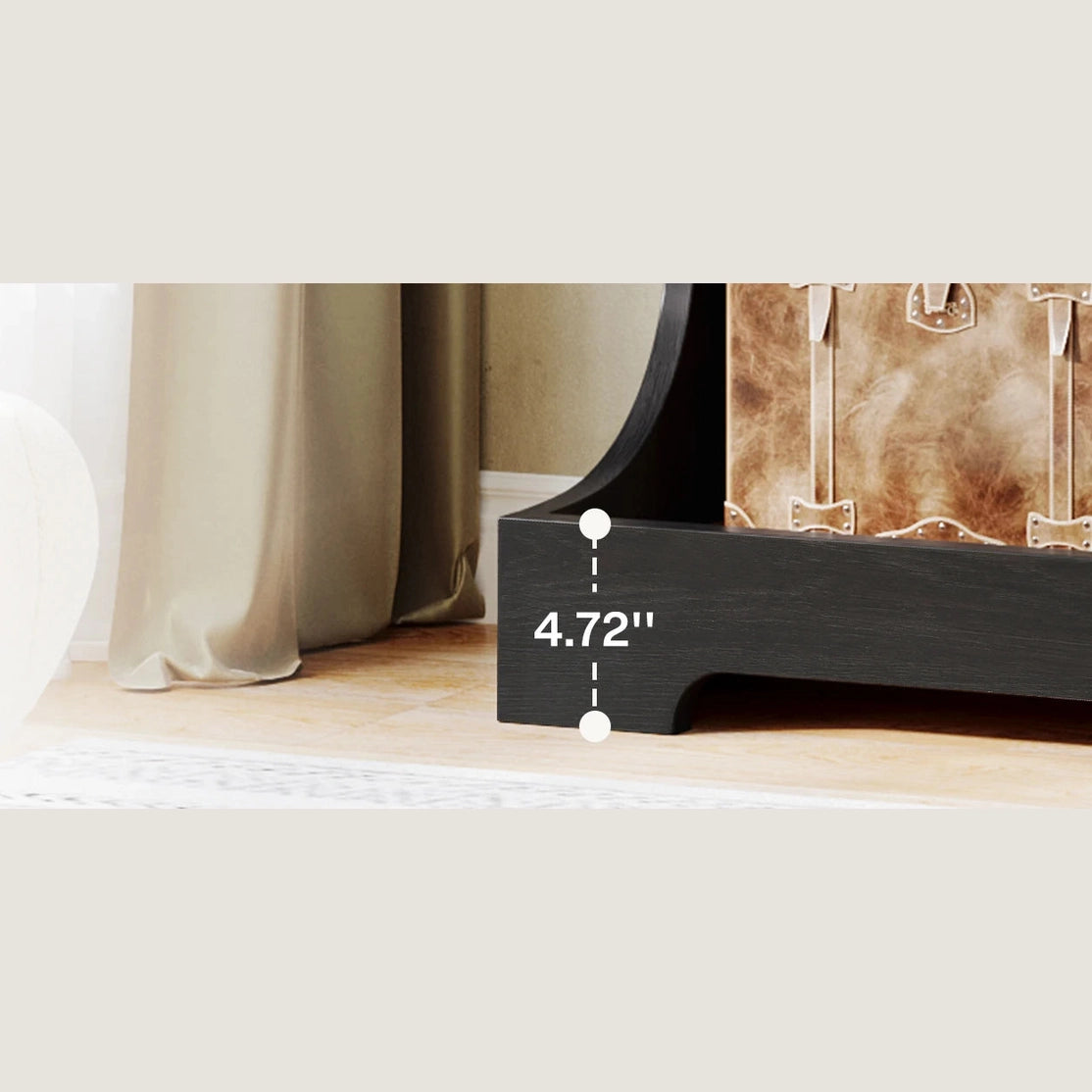 Stories on Display — Tribesigns 71" S-Shaped Bookcase