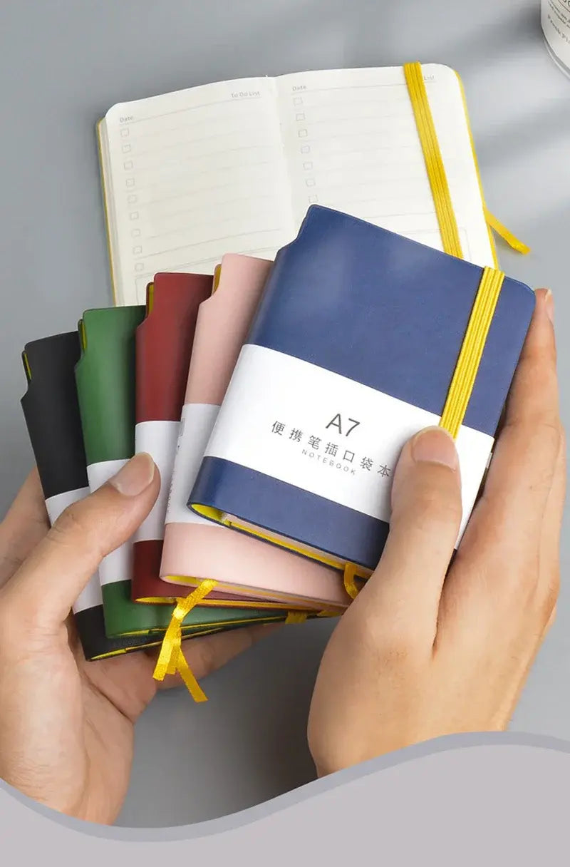 Pocket-Sized & Personal — Customisable A6/A7 Mini Notebook & Planner