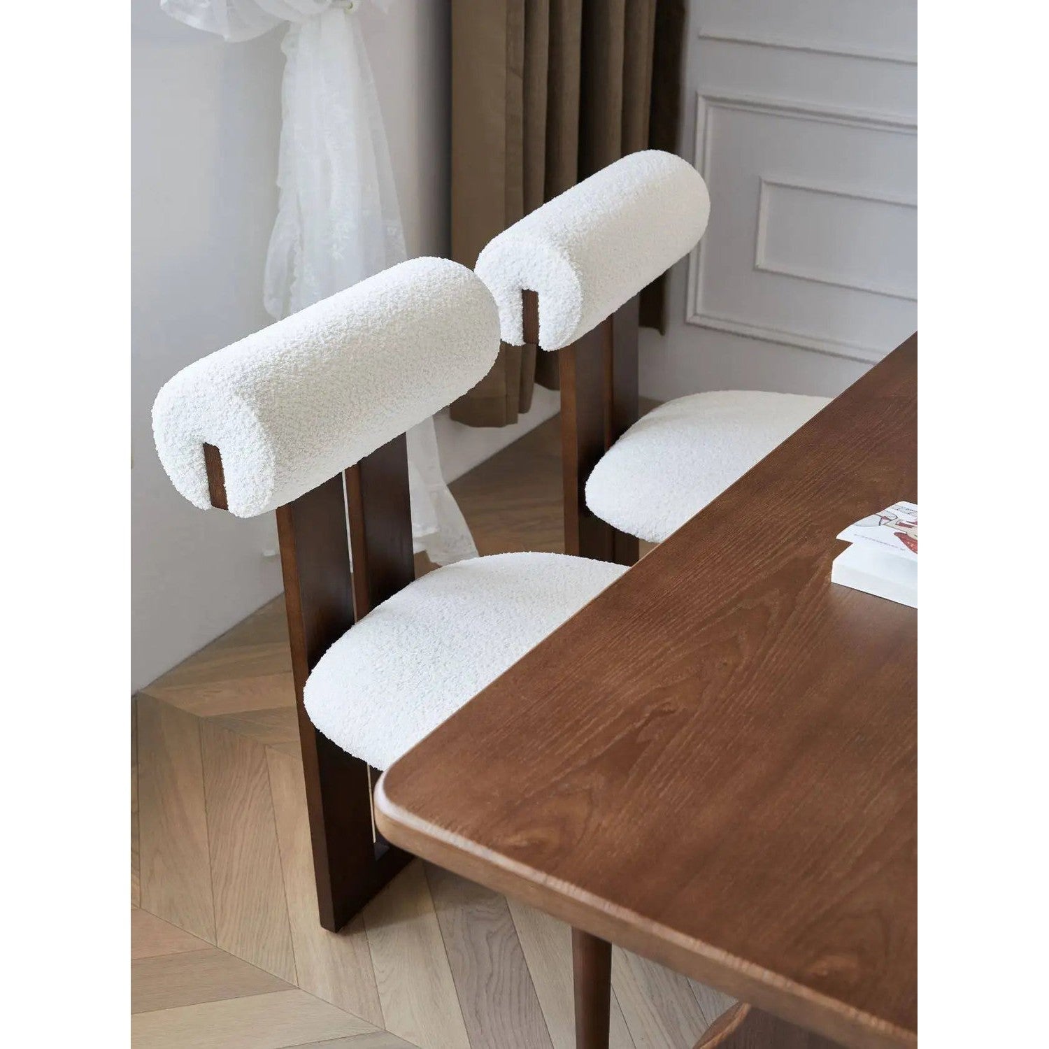 Solid Wood & Pine Dining Table
