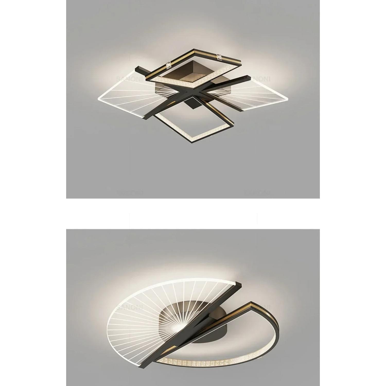 The Circle of Light — Modern Minimalist Ring LED Chandelier for Living Room & Dining