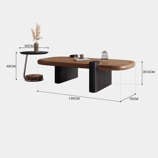 Solid Wood, Solid Statement — Minimalist Coffee Table for the Modern Living Room