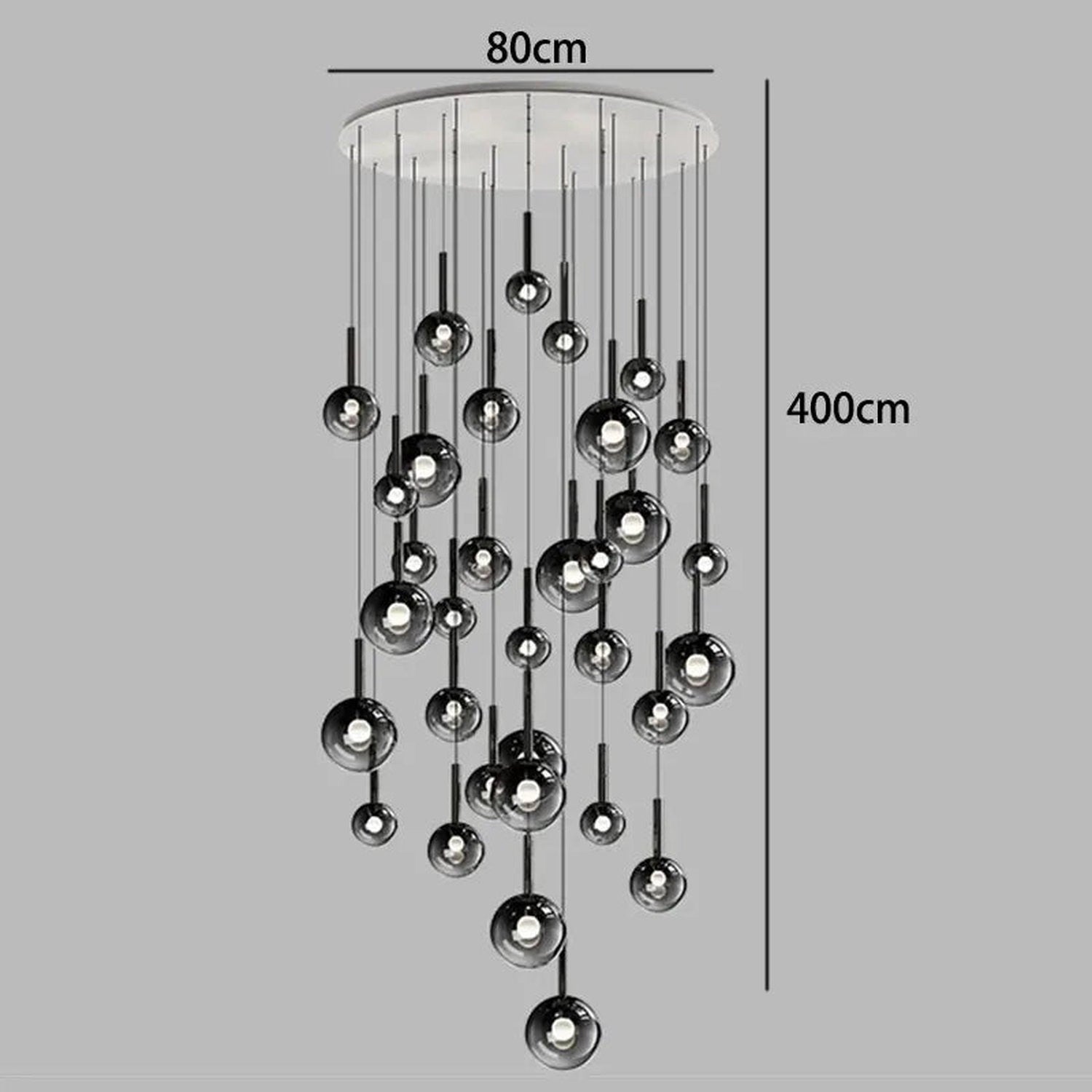Nordic Stair Chandelier — Living & Dining Room Pendant Ceiling Light
