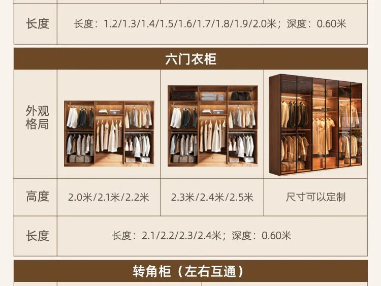 Modern Glass Wardrobe — L-Shaped Corner Closet with Luxury Storage