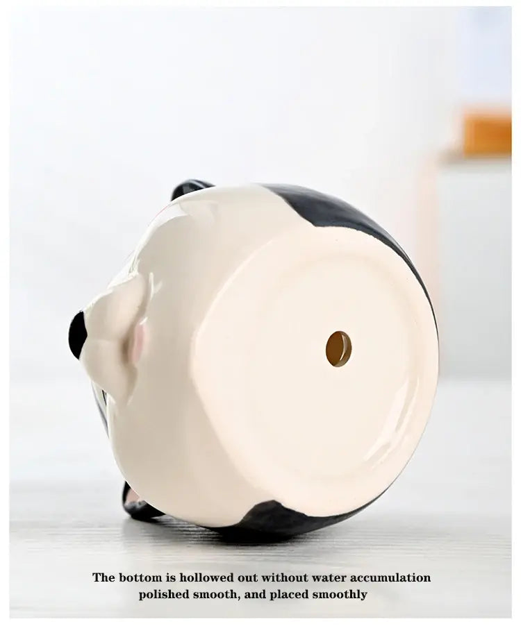 The Little Character — Ceramic Animal Succulent & Plant Pot for Desk or Shelf