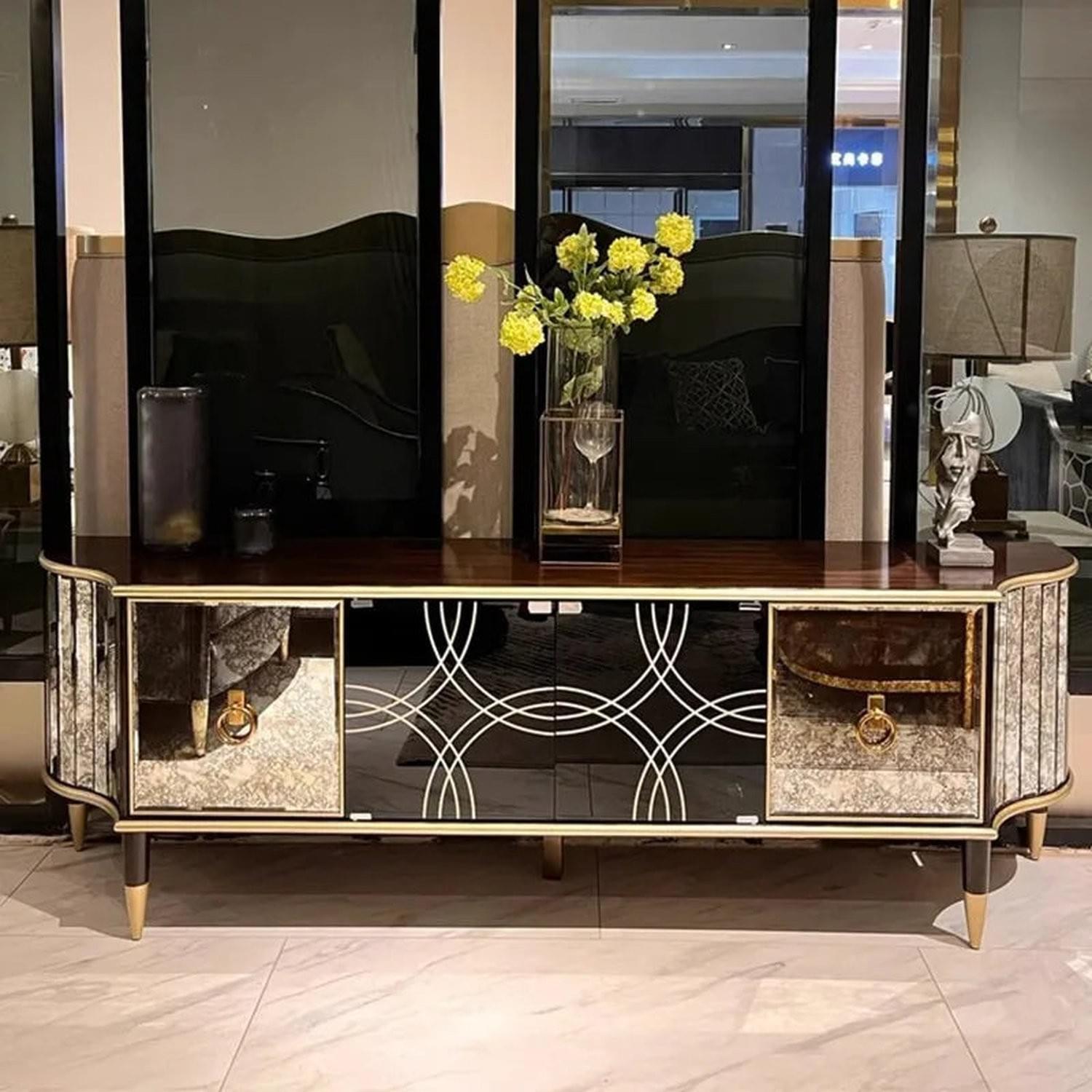 Customizable American Retro Luxury Sideboard