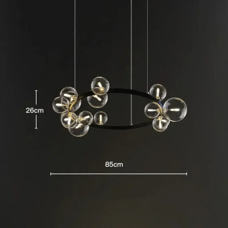 Modern Glass Bubbles Led Pendant Lights for Table Dining Room Kitchen Bar Chandeliers Lamps Home Decor Lusters Lighting Fixture Jonine&