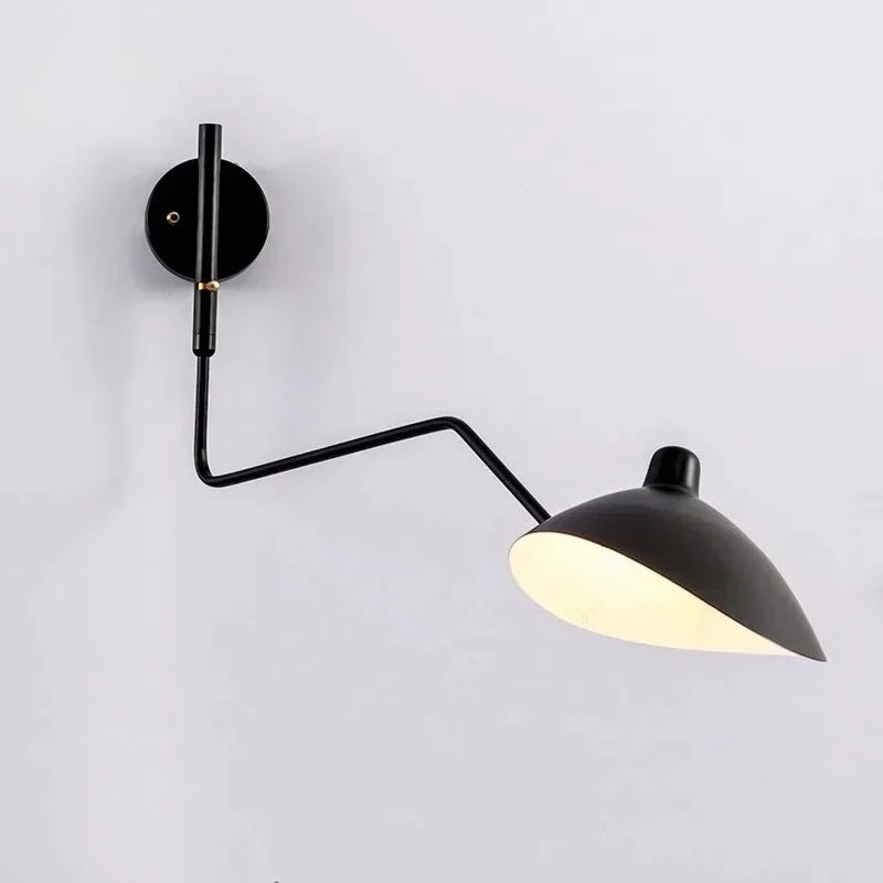 Modern Minimalist Long Arm LED Wall Lamp Design Style Golden Wall Lights Living Dining Room Bedside Sconce Adjustable Home Decor Jonine&