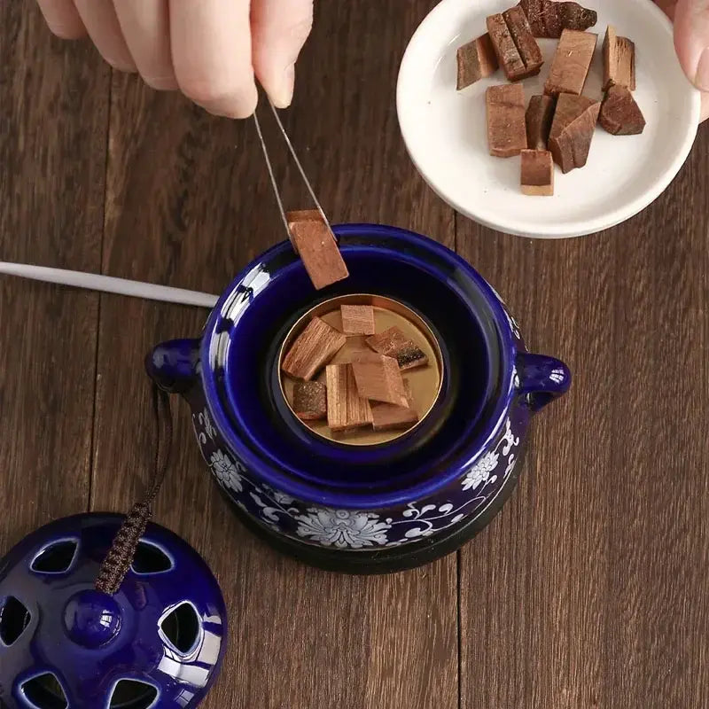 The Ritual Burner — Electric Ceramic Incense & Essential Oil Warmer with Timer