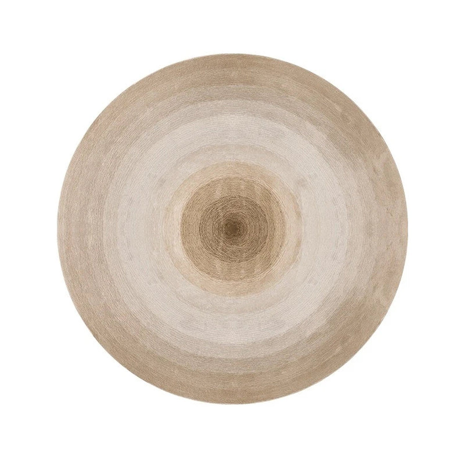 Round Gradient Area Rug — Machine Washable Non-Slip Floor Mat for Living Room & Bedroom