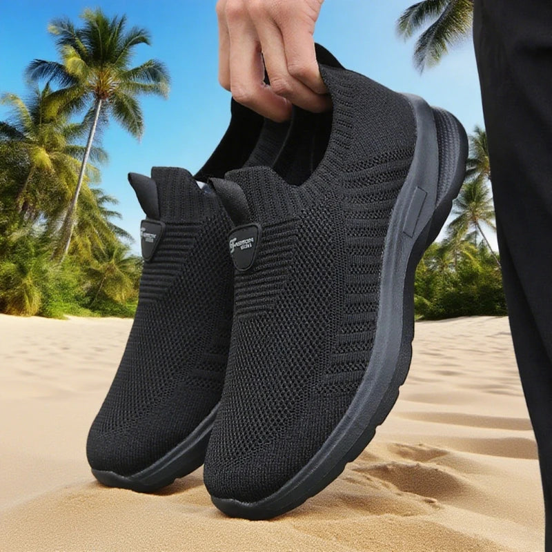 Lightweight Recovery Sneakers — Breathable Mesh Athletic Shoes