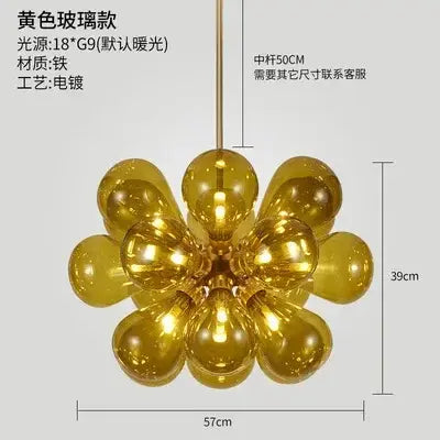 Glass Chandelier for Kids&