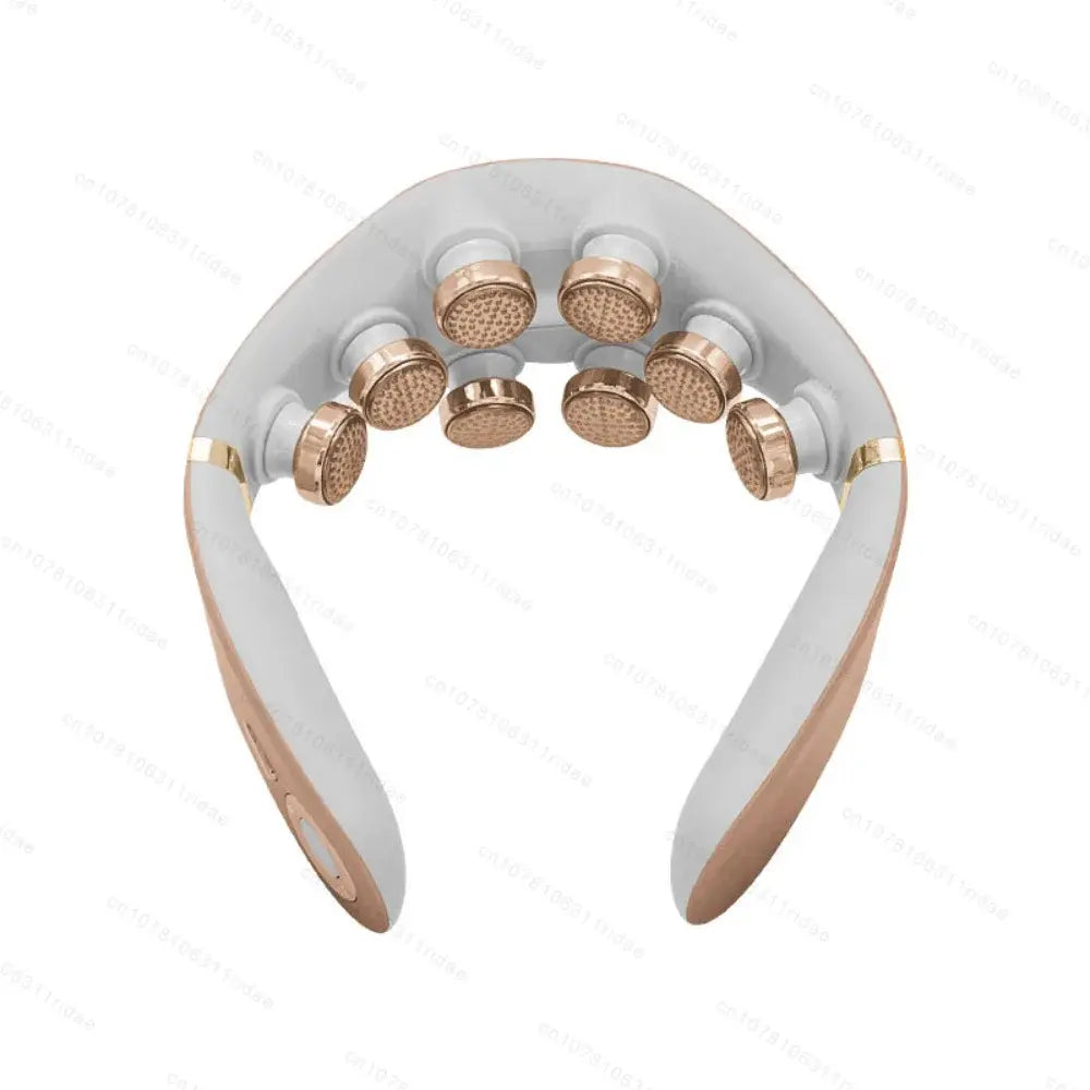 The Tension Release — 8D Electric Pulse Neck & Shoulder Massager with Heat