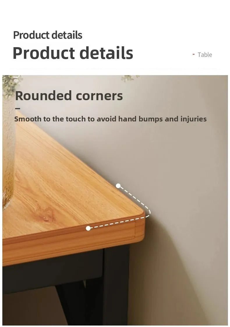 Multi-functional Living Room Long Partition Rack Bed Tail Storage Table Rear Sofa Gap Narrow Side Table Space-Saving Furniture Jonine’s Corner