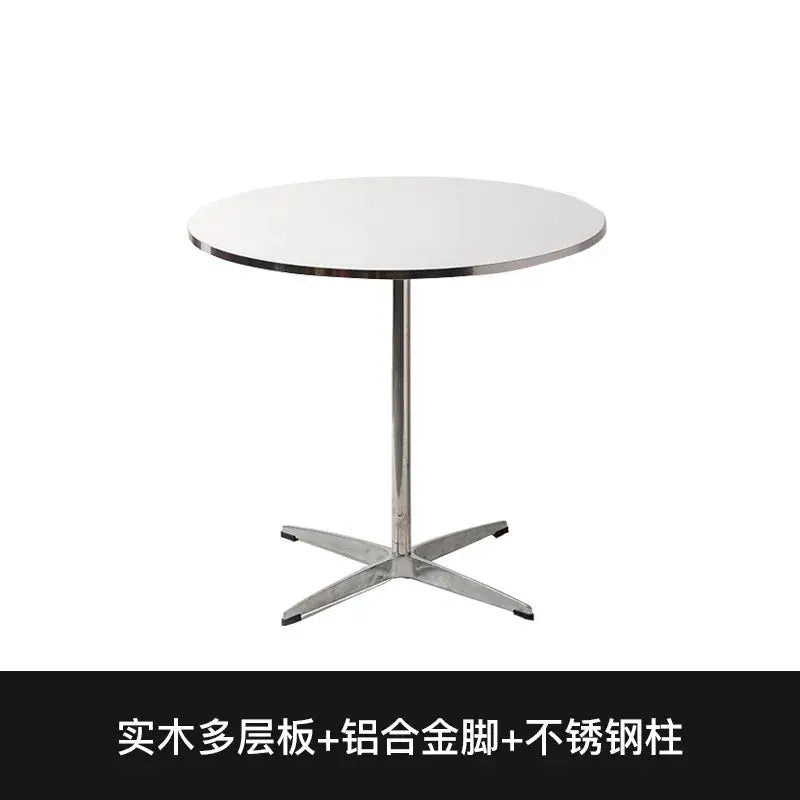 The Table That Brings Everyone In — Round Minimalist Dining Table Jonine’s Corner