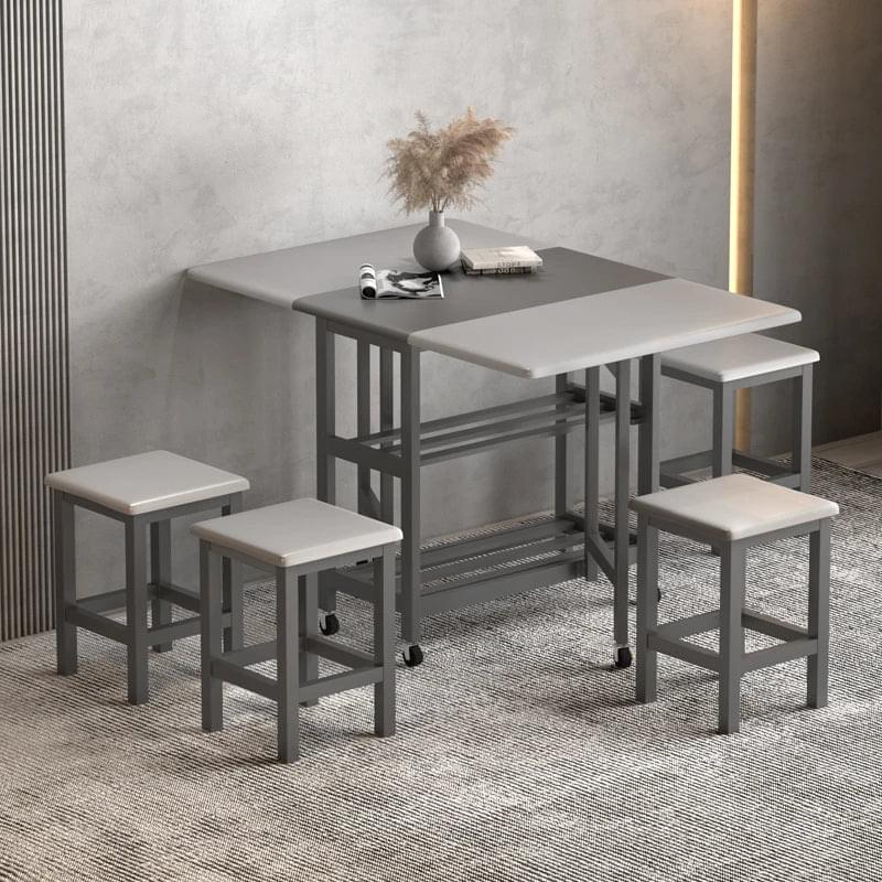 Power at the Table — Dark Luxury Mid-Century Dining Table