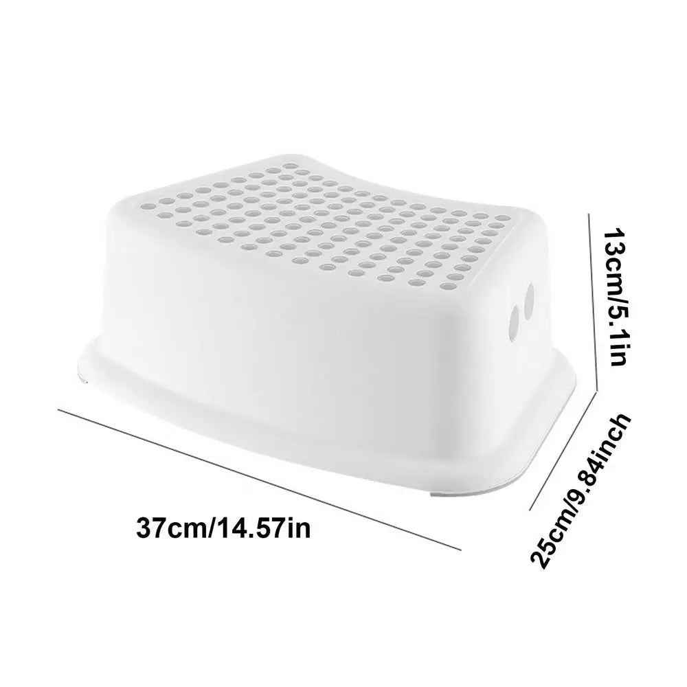 Toilet Foot Stool Antislip Bathroom Pooping Step Potty Stool Squat Stool For Pregnant Woman Children Adult Old People 37x25x13cm