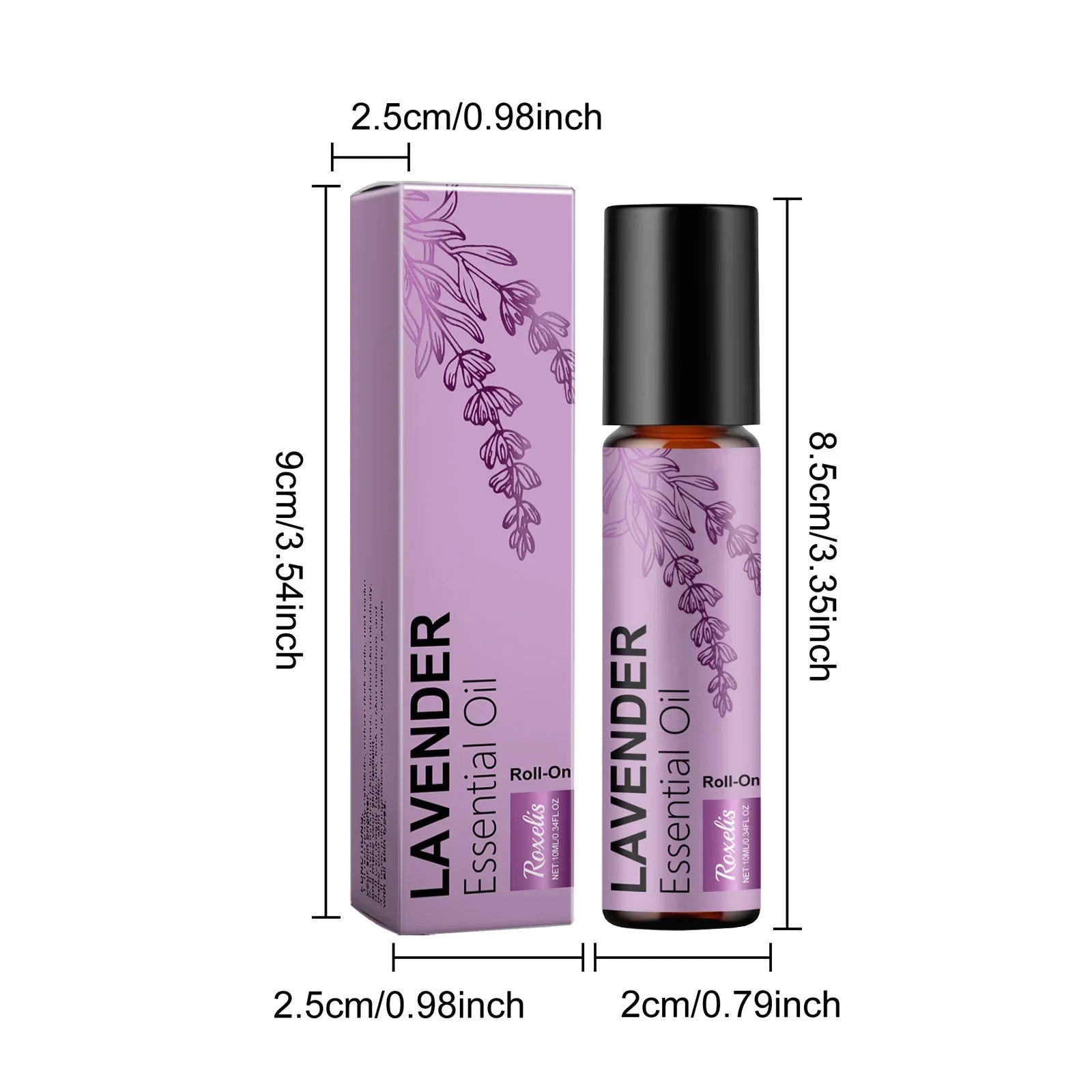 The Calm Roller — Lavender Essential Oil Perfume Roller for Anxiety Relief & Relaxation