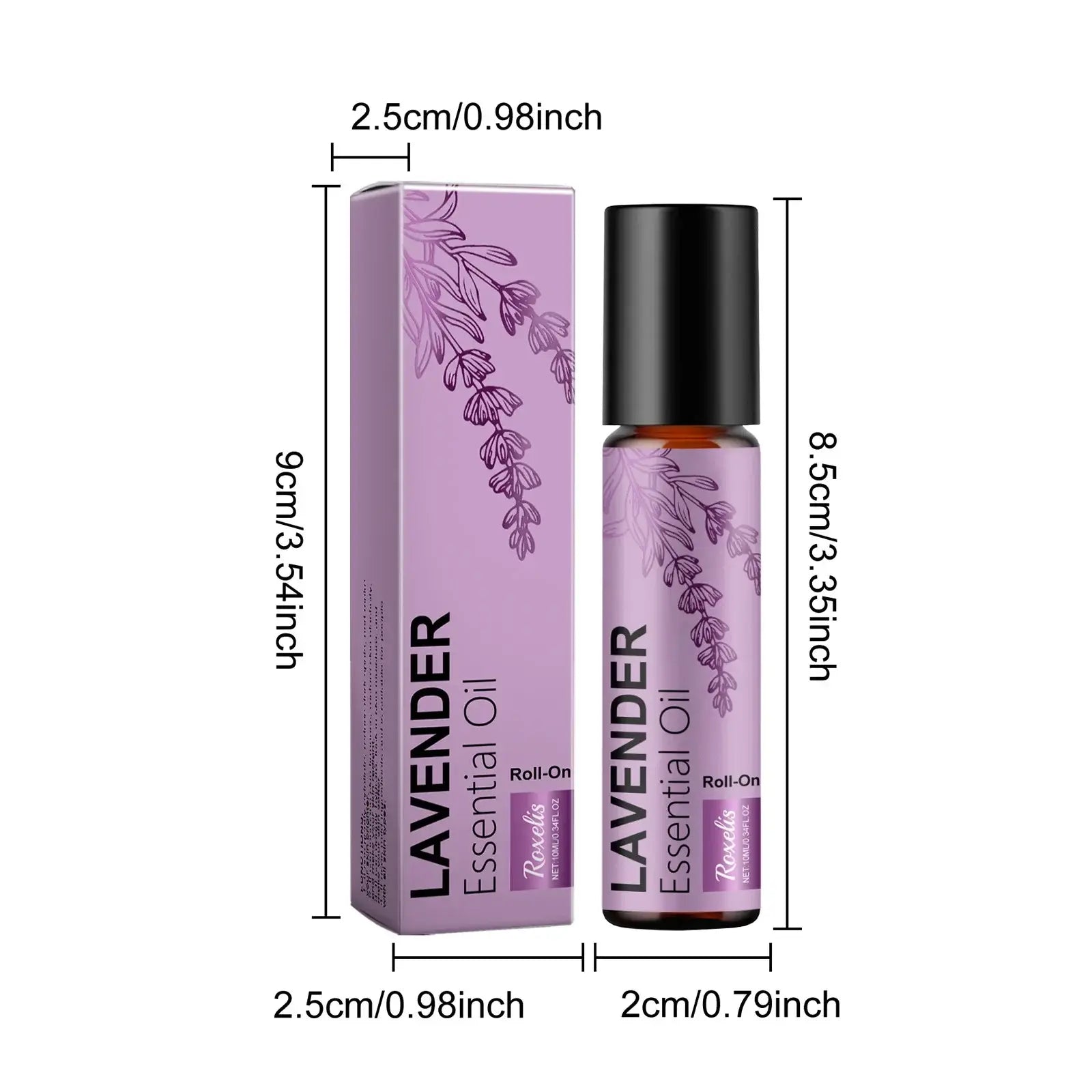The Calm Roller — Lavender Essential Oil Perfume Roller for Anxiety Relief & Relaxation