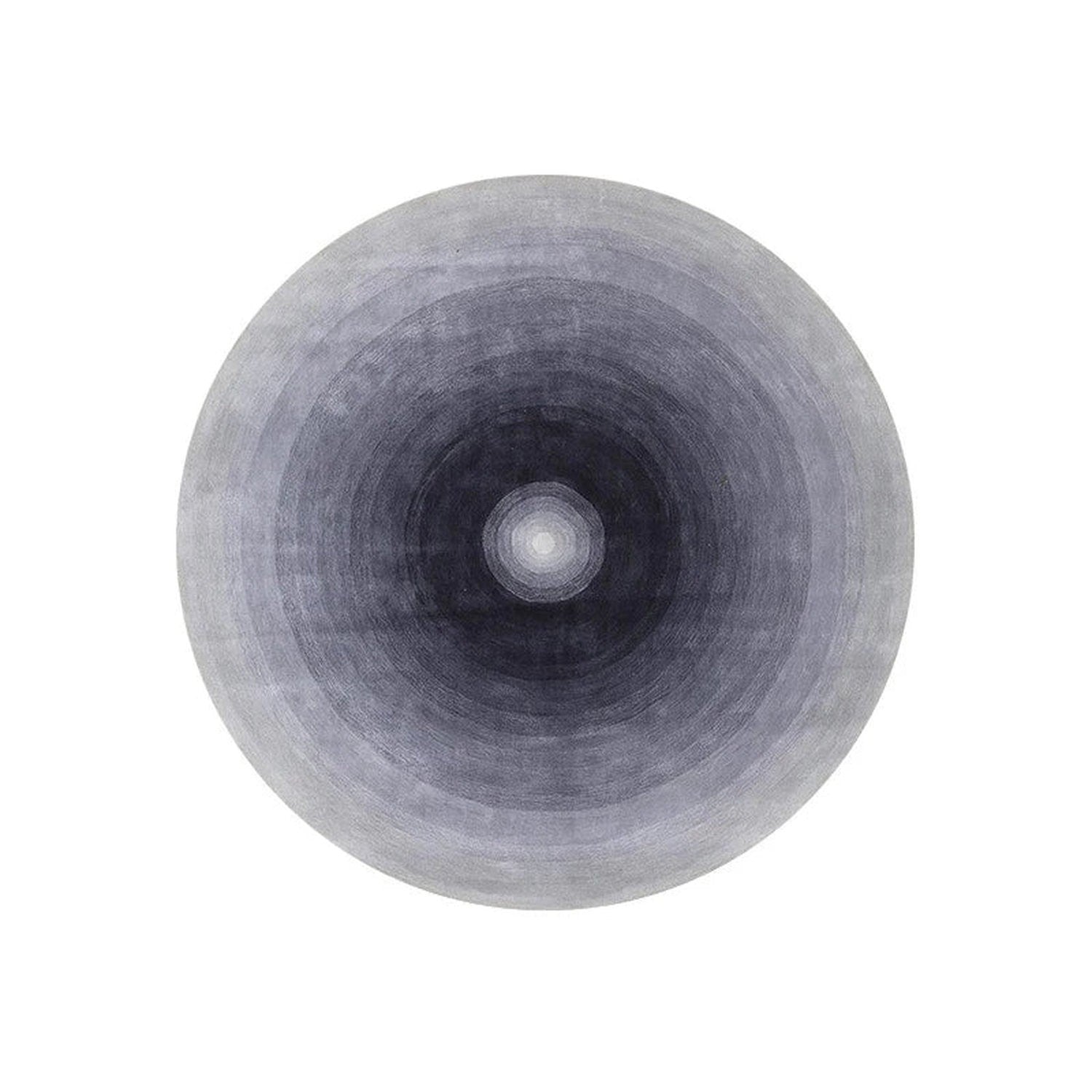 Round Gradient Area Rug — Machine Washable Non-Slip Floor Mat for Living Room & Bedroom