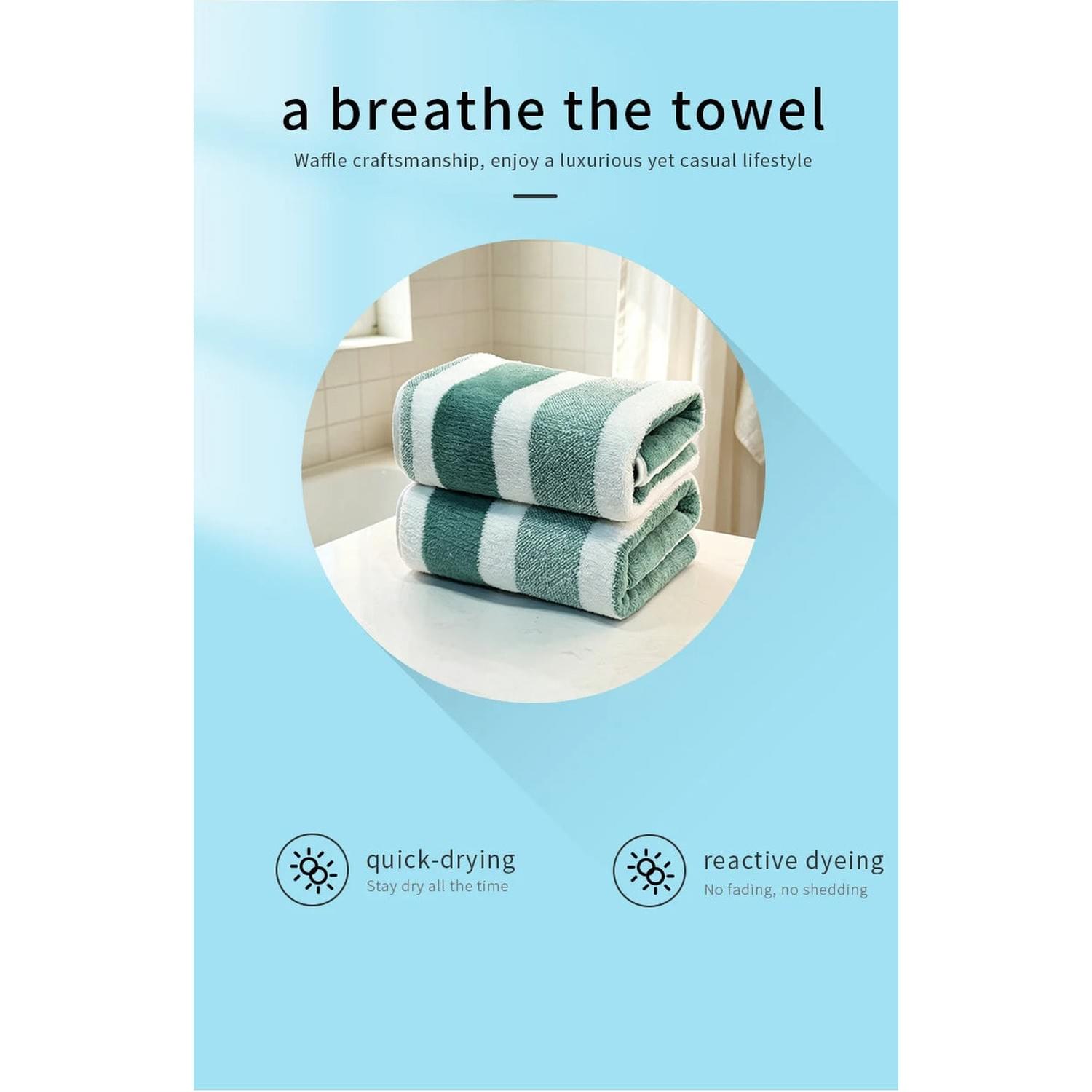Always Fresh — Quick-Dry Absorbent Towels, Set of 2