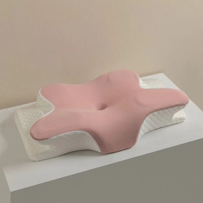 The Cloud Rest — Butterfly-Shaped Cervical Memory Foam Pillow for Neck Pain Relief