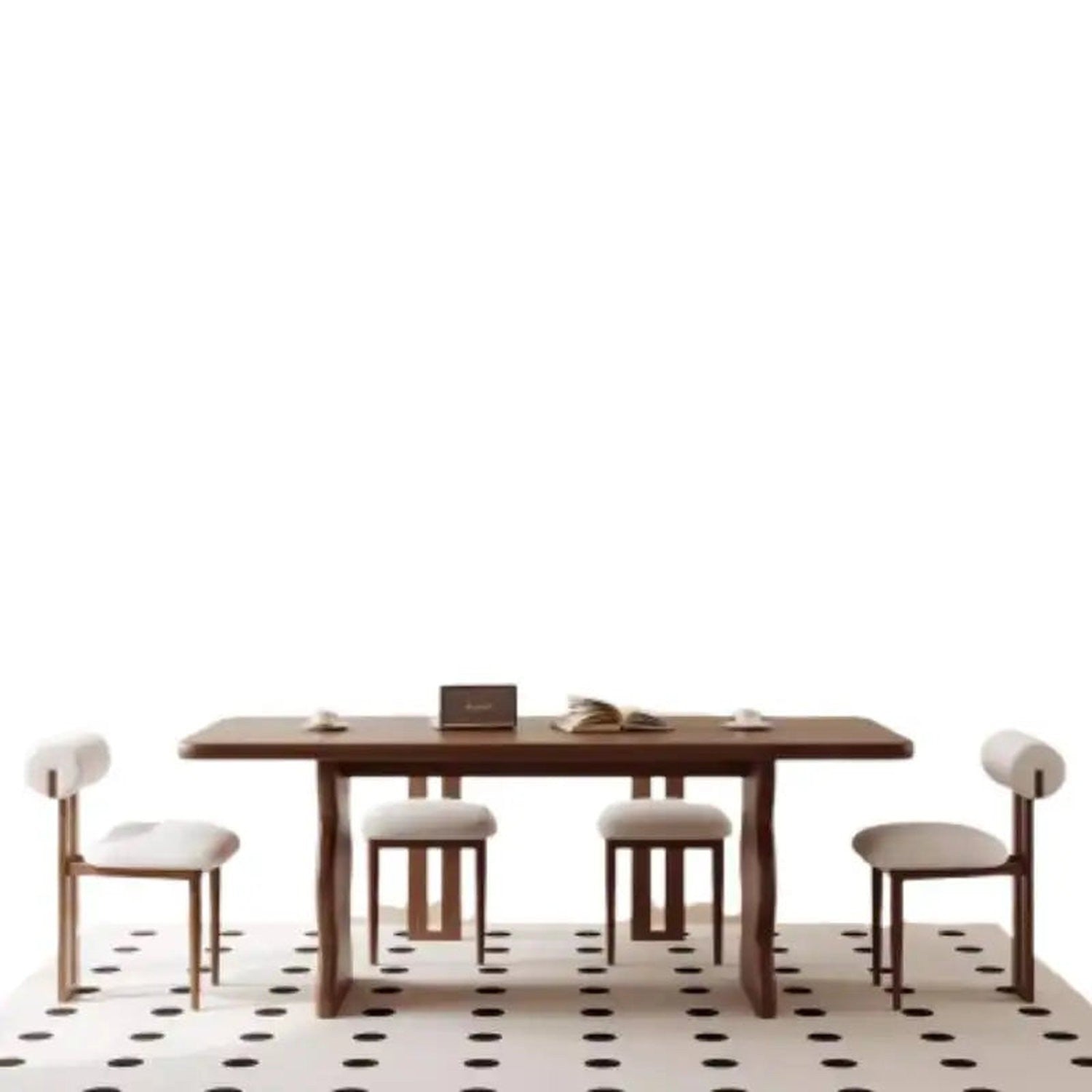 Solid Wood & Pine Dining Table