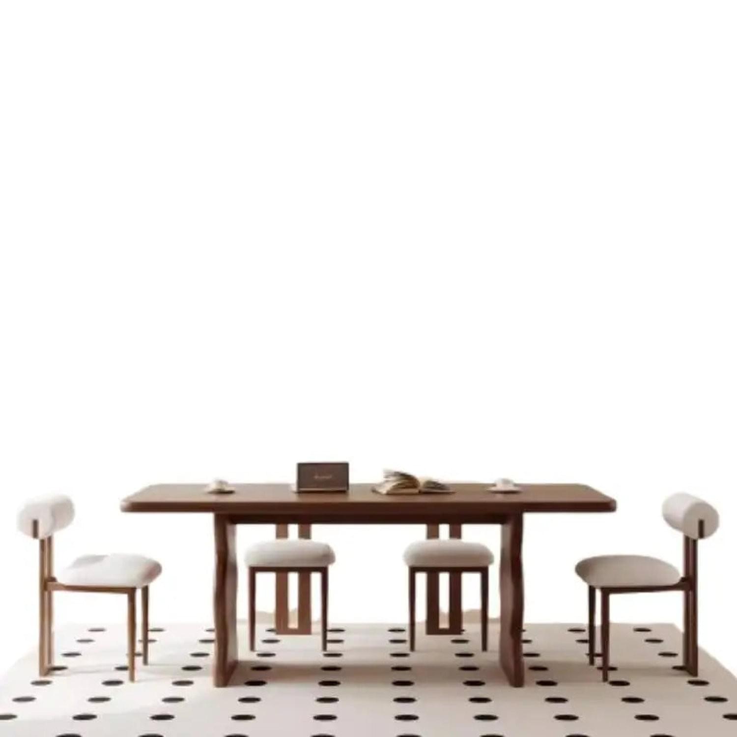 Solid Wood & Pine Dining Table
