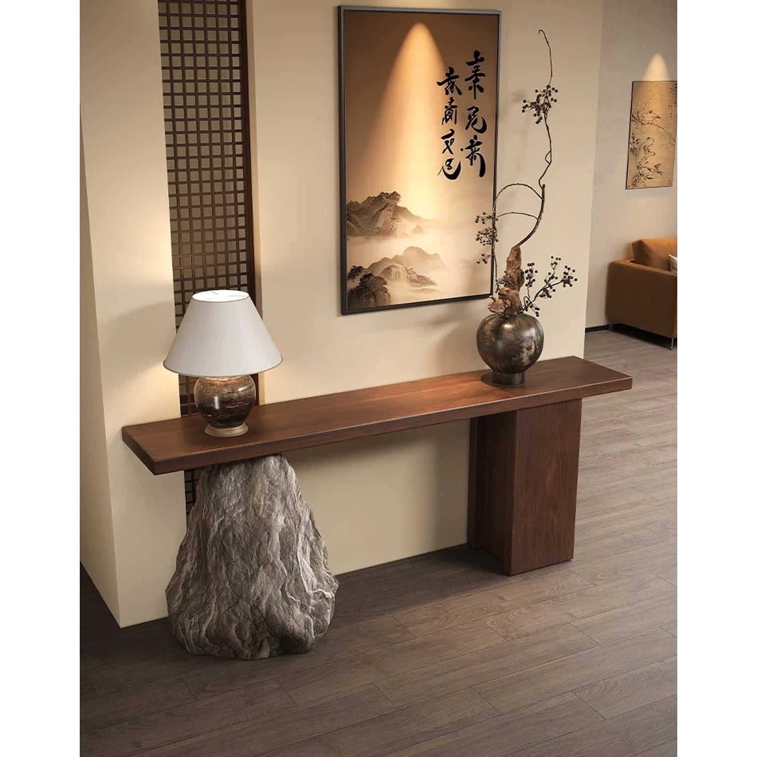 Luxury Minimalist Console Table — Custom Entryway & Living Room