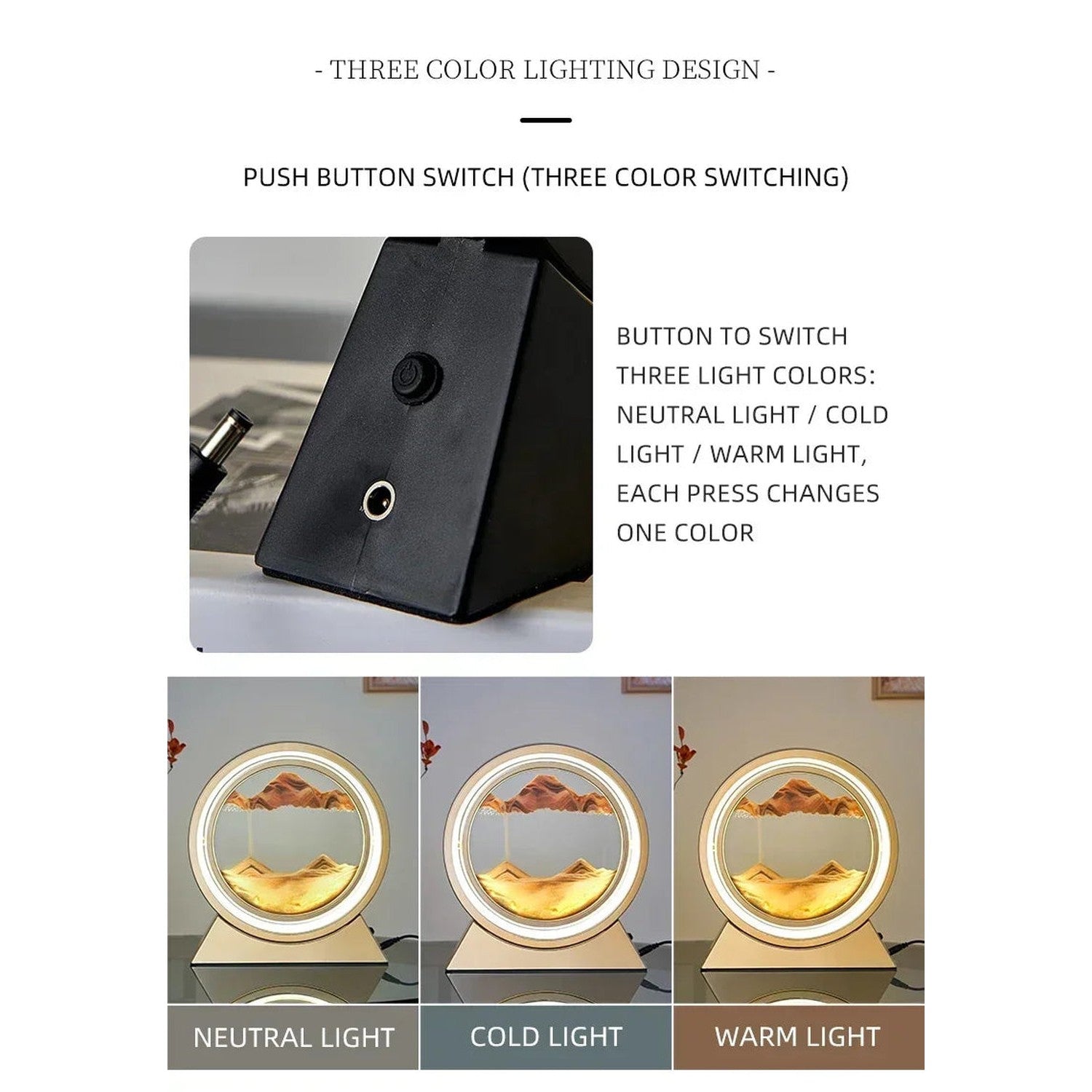 Sandscape — The Living Art Lamp That Changes Every Time