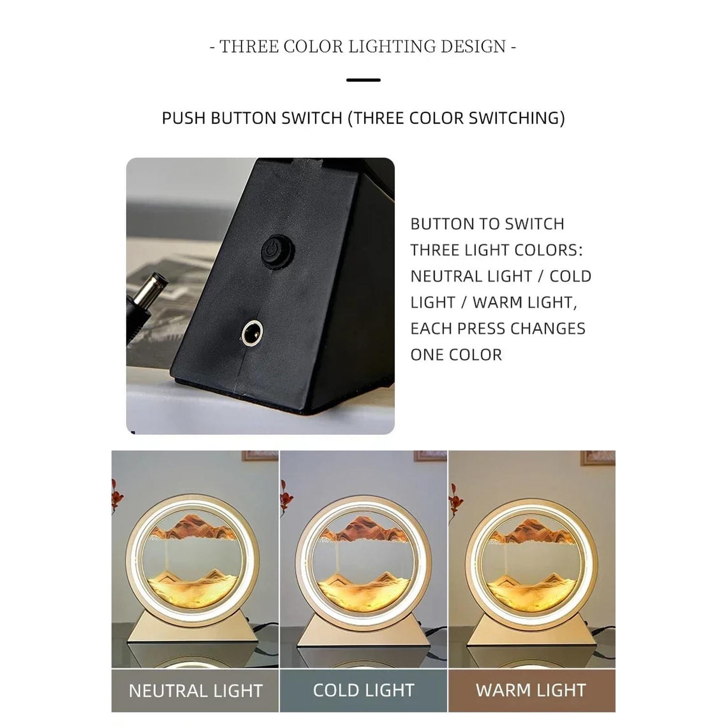 Sandscape — The Living Art Lamp That Changes Every Time