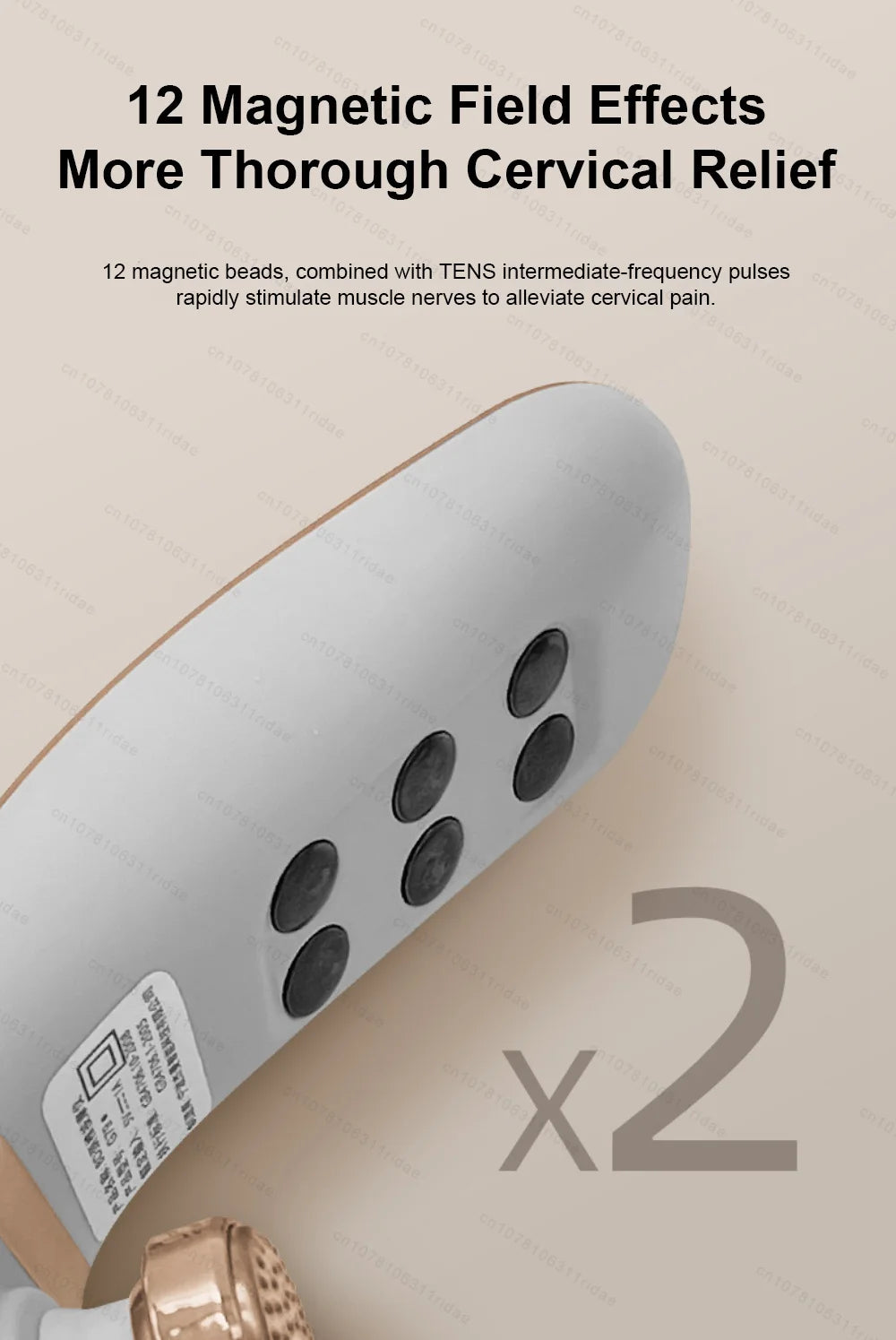 The Tension Release — 8D Electric Pulse Neck & Shoulder Massager with Heat