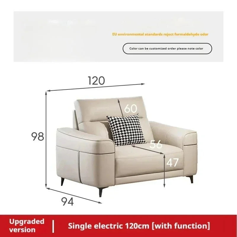 The Statement Piece — Modern Nordic Loveseat Recliner & Daybed