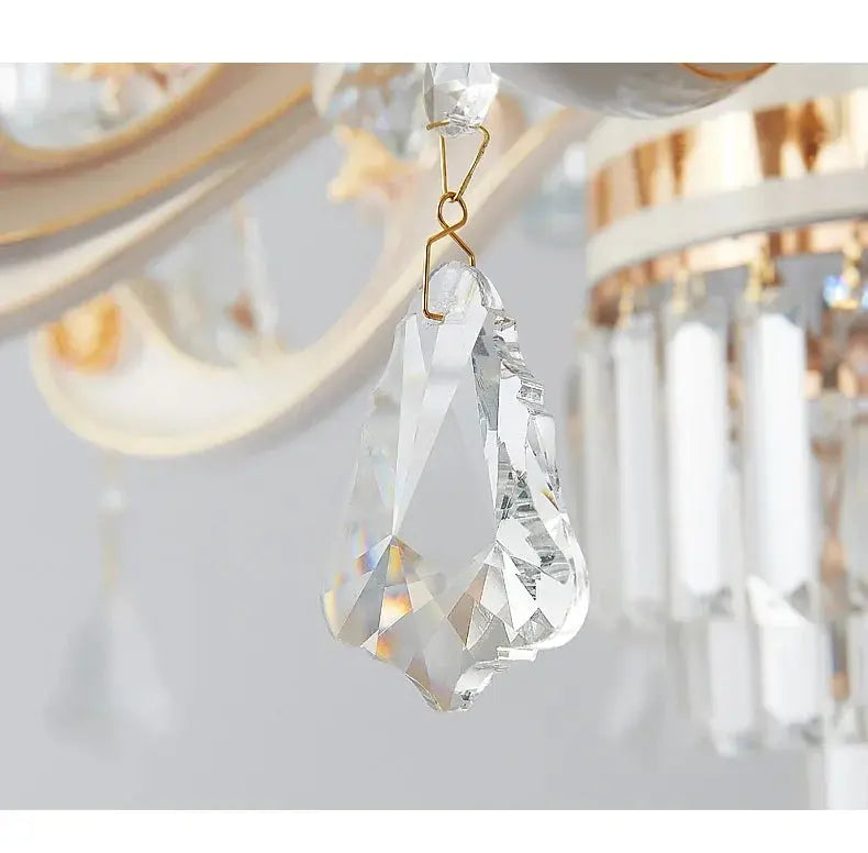 Dressed in Light — Crystal LED Chandelier for Hotel-Worthy Living Rooms & Bedrooms Jonine’s Corner